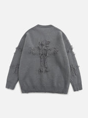 Crosses Patchwork Sweater