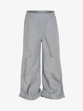 Pleated Crease Wide-Leg Mopping Casual Pants