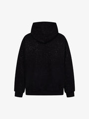Simple Letter Print Sparking Loose Hoodie