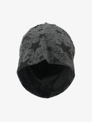 Street Double-Layer Five-Pointed Star Pullover Hat