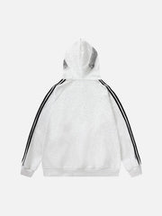 Dirty Brush Painted Graffiti Hoodie