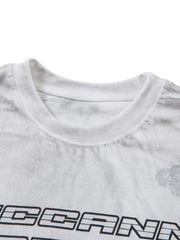 Distressed Dirty Dyed Print T-Shirt