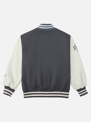 Embroidered Baseball Bomber Jacket