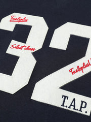 Retro Patch Embroidery Sweatshirt