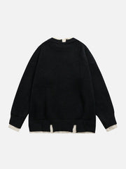 Fake Two Sweater