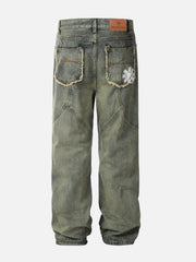 Fringe Pocket Jeans