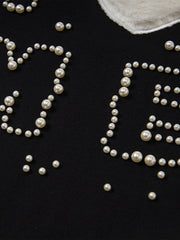 Fun "Love Me" Embellished T-Shirt
