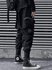 Function Buttons Ribbons Stereoscopic Pockets Cargo Pants