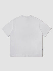 Fuzzy Graffiti Print Tee
