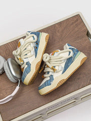 Hundreds Of Dirty Braid Bread Shoes