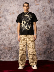Phantom Letter Print T-shirt