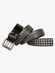 Gothic Dark Style Hollow Rivet Punk Belt