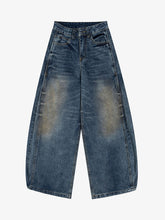 Cleanfit Washed Barrel Jeans