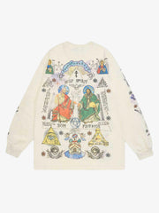 American High Street Graffiti Long Sleeve Shirt