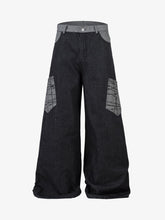 Patch Pocket Baggy Jeans