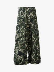 Camouflage Multi-Pocket Cargo Pants