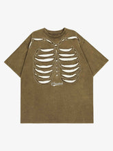 Dark Bones Washed Short-sleeved T-shirt