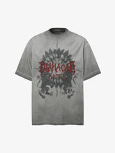 Distressed Batik Graphic T-Shirt