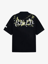 Floral Embroidered Oversized Short Sleeve T-Shirt