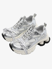 Mesh Breathable Platform Sneakers