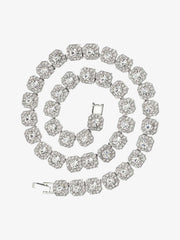 Round Diamond Cuban Necklace