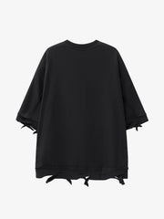 Chain Decorated Oversized T-Shirt