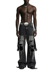 Retro Rivet Punk Style Belt