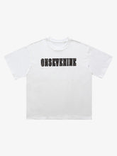 Camouflage Letter Short Sleeve T-Shirt