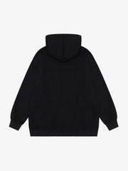 Blur Graphic Chain Hooded Sweatshirt