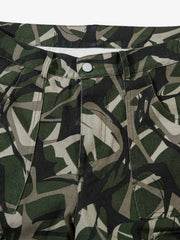 Camouflage Multi-Pocket Cargo Pants