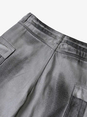 High Street Hip Hop Distressed Washed Work Jeans