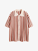 Cleanfit Striped Knit Cardigan Shirt