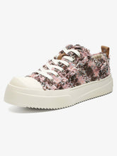 Retro Canvas Irregular Sneakers