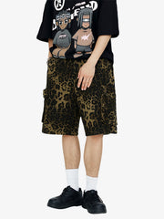 Street Leopard Print Shorts
