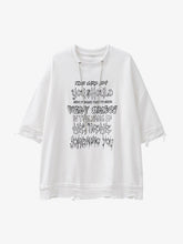 Chain Decorated Oversized T-Shirt