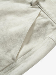 Washed Tie-Dyed White Work Pants