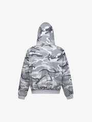 Camouflage Fleece Hooded Jacket