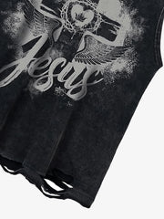 Love Cross Street Rap Sleeveless Vest