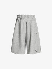 Side Pockets Drawstring Waist Casual Jorts