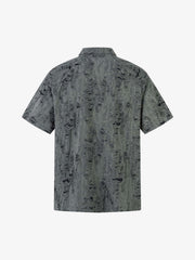 Distressed Ripped Short Sleeve Shirt