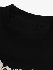 Graphic "BREAK" Print T-Shirt