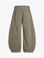 Heavy Beading Barrel Pants