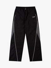 Retro Color Matching Casual Pants