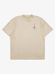 Suede Gothic Font Street Rap T-Shirt