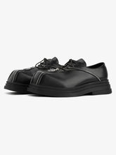 Punk Personality Zipper Design Leather Shoes
