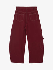 Retro Cargo Barrel Pants