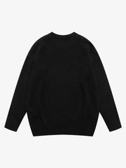 Vintage Portrait Knit Sweater