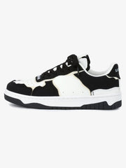 High Street Black And White Board Casual Shoes