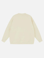 Kitten Jacquard Mohair Sweater