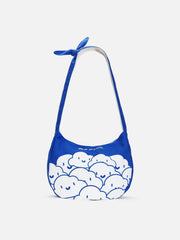 Klein Blue Cartoon Pattern Canvas Bag